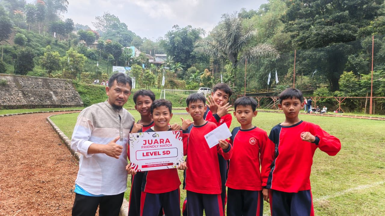 KEGIATAN FUN MINI SOCCER ANTAR UNIT LEVEL SD DARUL HIKAM