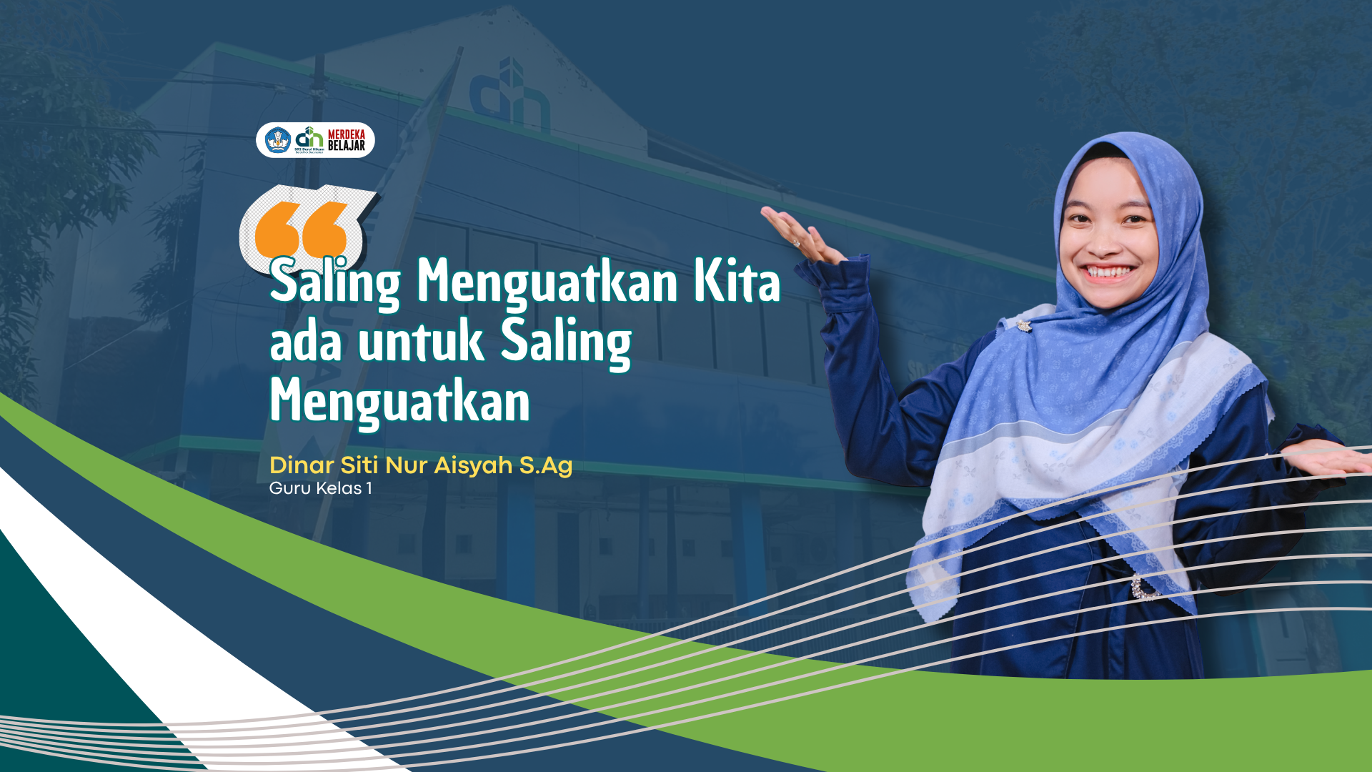 Saling menguatkan kita ada untuk saling menguatkan